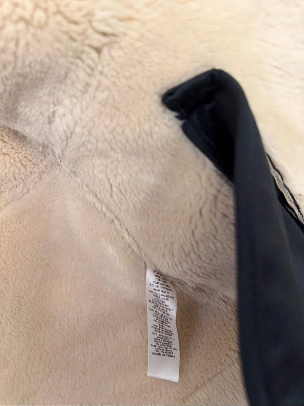 Frame Faux Shearling Coat - Picture 5 of 6